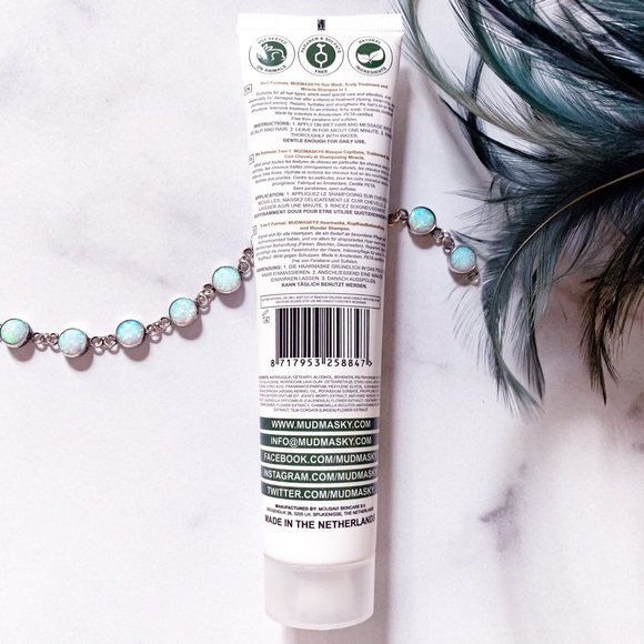 Sephora Hair Mudmasky Hair Mask Scalp Treatment Miracle Shampoo